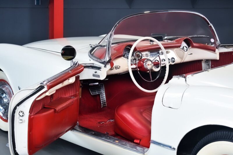 Corvette, 1954 Corvette, Chevrolet, Chevrolet Corvette, 1954 Corvette for sale, C1 Corvette, classic Corvetter, American car, American classic, straight-six engine, 1954 Corvette for sale, motoring, automotive, classic, retro, car and classic, carandclassic.com, car and classic auction, corvette auction