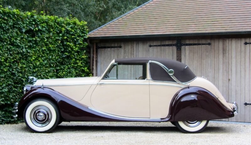 Jaguar MkV, Jaguar, MkV, Jaguar MkV DHC, classic Jaguar, Jaguar DHV, Jaguar XK120, William Lyons, classic car, retro car, post-war car, car and classic, carandclassic.com, 1949 Jaguar Mkv DHV, 1949 Jaguar, classic, retro, vintage car