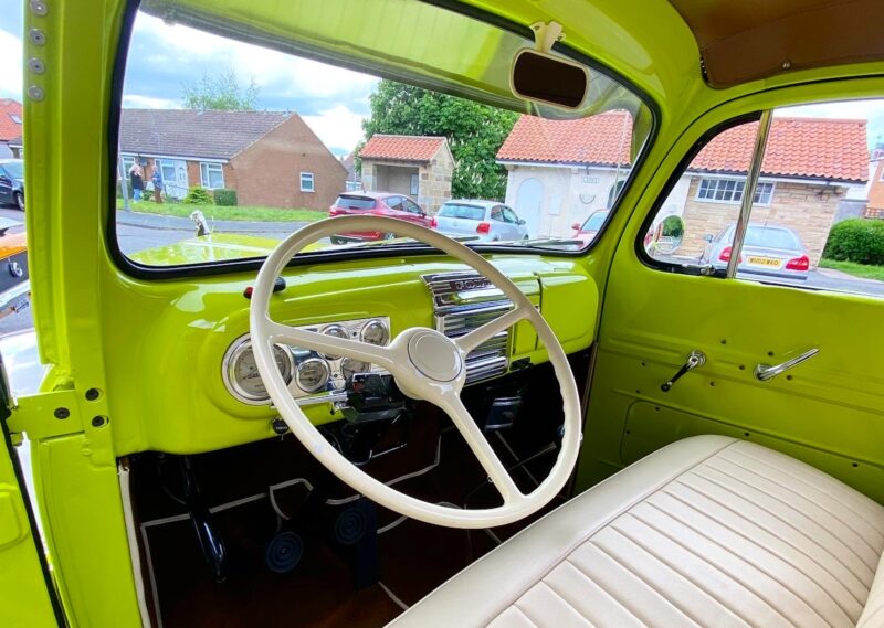 Ford F2, Ford, F2, Ford F2 pick-up, pick-up truck, hot rod, american hot rod, v8, v8 pick-up, custom car, american classic, motoring, automotive, car and classic, carandclassic.co.uk, retro car, classic car, flathead v8, carandclassic.com, show car