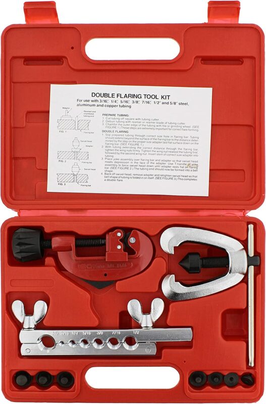 flaring kit, tool kit, ABN, ABN Double Flaring Tool Kit, garage, tools, car and classic, carandclassic.co.uk, retro car, car mechanic, car restoration, motoring, automotive, toolkit, brake pipe, fuel pipe, hard lines, copper pipe, double flare, flare, car maintenance