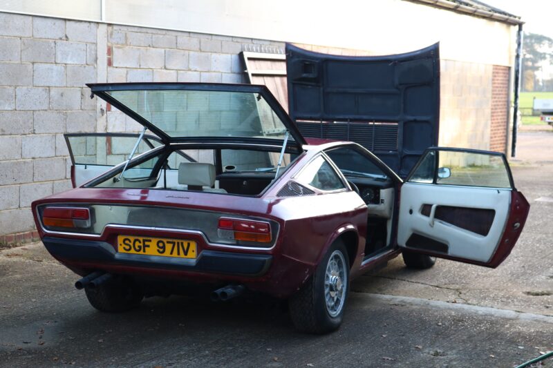 Khamsin, Maserati, Maserati Kahmsin, Maserati Khamsin 2+2 coupe, italian car, Maserati Khamsin for sale, Maserati auction, project car, barn find, restoration project, motoring, automotive, classic car, retro car, car and classic, carandclassic.com, car and classic auctions, project car auction