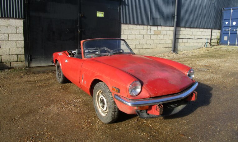 Triumph, Spitfire, Triumph Spitfire, 1500, project car, restoration project, motoring, automotive, car and classic, carandclassic.co.uk, retro, classic, classic, '70s car, British car, roadster, sports car