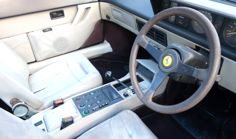 1988 Ferrari Mondial, Mondial, Ferrari, Ferrari Mondial, Mondial 3.2, cabriolet, V8, Mondial cabriolet, project Ferrari, barn find, project car, retro car, motoring, automotive, restoration project, car and classic, carandclassic.om, motoring, automotive