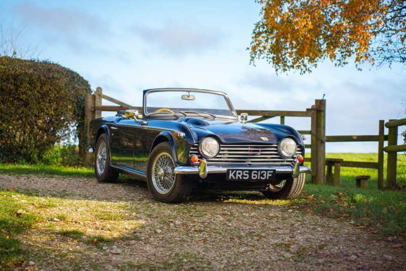 TR5, Triumph, Triumph TR5, PI, six-cylinder, car and classic, car and classic auctions, carandclassic.co.uk, motoring, automotive, British car, '60s car, auction, motoring, automotive, classic, retro, Michelotti