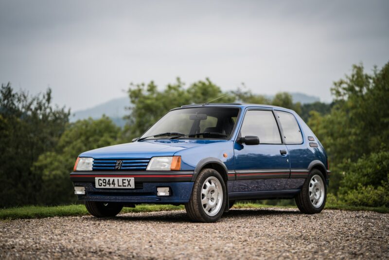 Peugeot, 205, Peugeot 205, GTi, Peugeot 205 GTi, French car, hot hatch, supermini, '80s car, motoring, automotive, classic car, retro car, car and classic, carandclassic.co.uk, T16, rallye, CTi