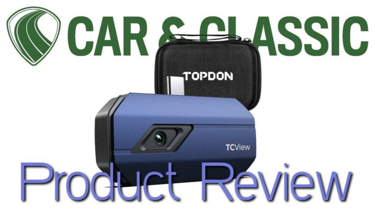 Thermal imaging camera, infrared camera, Topdon, TC001, Topdon TC001 Thermal Imaging Camera, garage, tools, car and classic, carandclassic.co.uk, retro car, car mechanic, car restoration, motoring, automotive, TCView