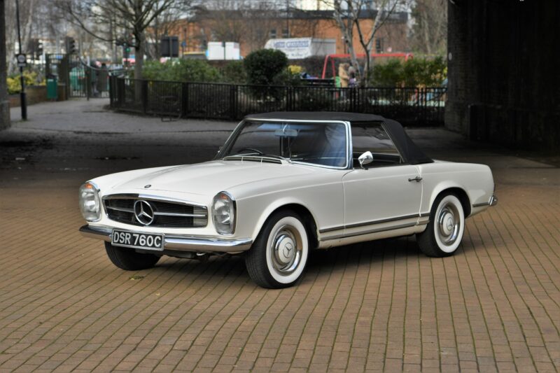 Mercedes, 230 SL, SL, Mercedes 230SL, Pagoda, Mercedes Pagoda, car and classic, car and classic auctions, carandclassic.co.uk, motoring, automotive, '60s car, auction, German car, motoring, automotive, classic, retro, roadster