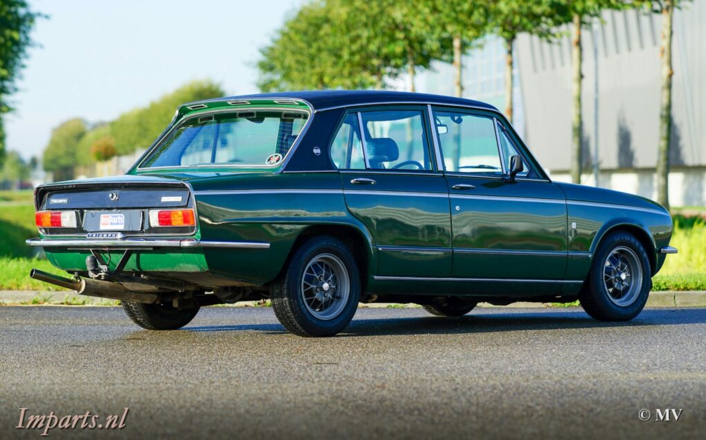 Odgi 801 – Miniature Triumph Dolomite 9 Cm, Métal Vert, Neuve