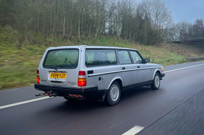 classic car, motoring, automotive, car and classic, carandclassic.co.uk, Volvo, Volvo 240, 240, Redblock, million miles, retro, '80s car, estate car, high mileage, 240GL, Brian