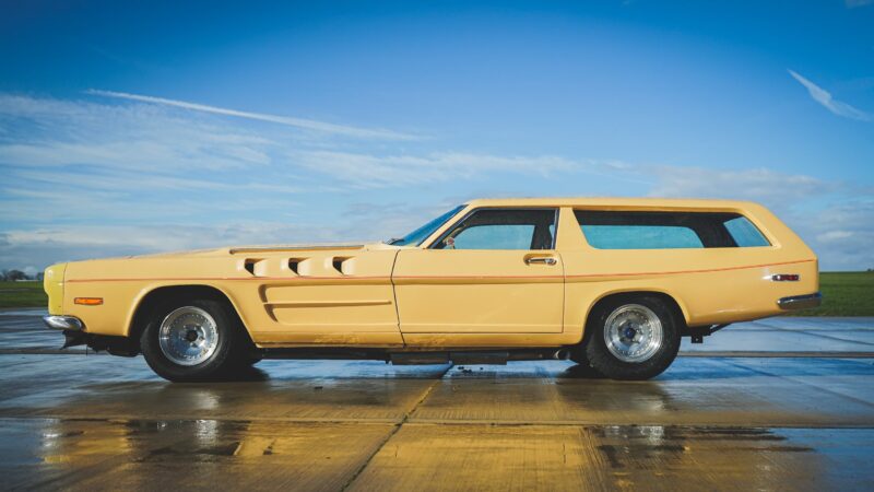 The Beast, Rolls Royce, V12, Spitfire, Merlin, Meteor, rare, classic car, retro car, British car, motoring, automotive, Rolls-Royce, car and classic, carandclassic.co.uk, car and classic auctions, bespoke, '70s car, unique, one-off, John Dodd, aeroplane engine, 27-litre