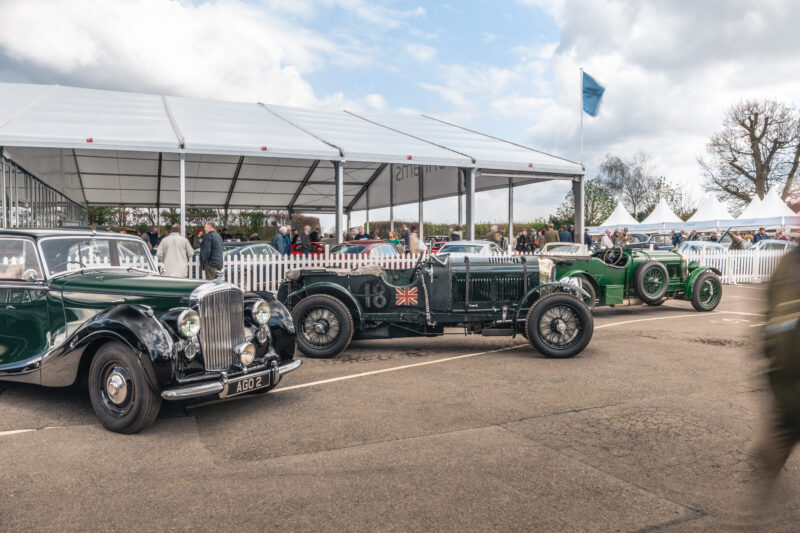 automotive, Car and Classic, carandclassic.co.uk, classic car, Goodwood, Goodwood Members' Meeting, Bentley, Heritage Collection, Bentley Speed 8, Continental GT, Le Mans, Bentley Heritage Collection, motoring, retro car, classic car show, motorsport