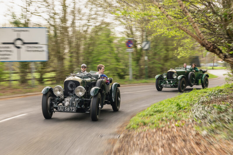 automotive, Car and Classic, carandclassic.co.uk, circuit, motorsport, race, racing, Le Mans, circuit de la sarthe, 24 hour, 24 hr, le mans classic, 24 hours of le mans, 2023, Benjafield Racing Club, Bentley Boys, J. D. Benjafield, Bentley, vintage race, historic race, vintage car