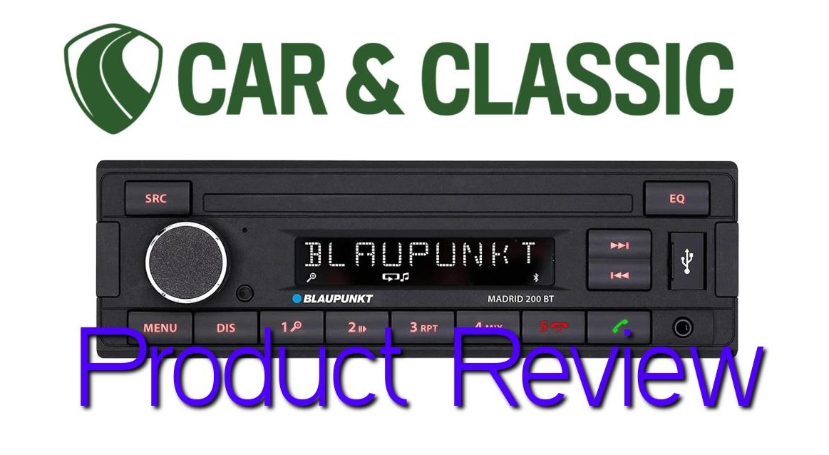 Blaupunkt Madrid BT200 Product Review Car & Classic Magazine