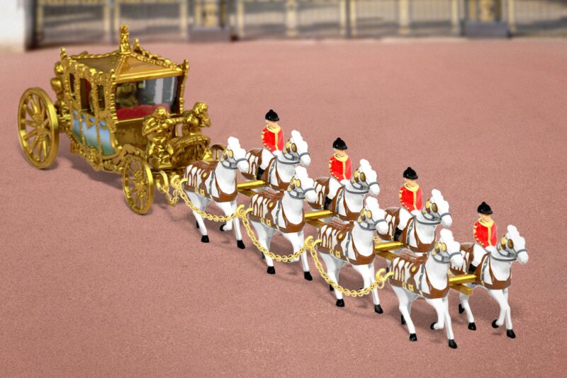 Matchbox, Mattel, toy car, miniature car, model car, collector, collection, 70th anniversary, motoring, automotive, classic car, retro car, car and classic, carandclassic.co.uk, Matchbox cars, model car collection, King's Coronation, King Charles, King Charles III, Gold State Coach
