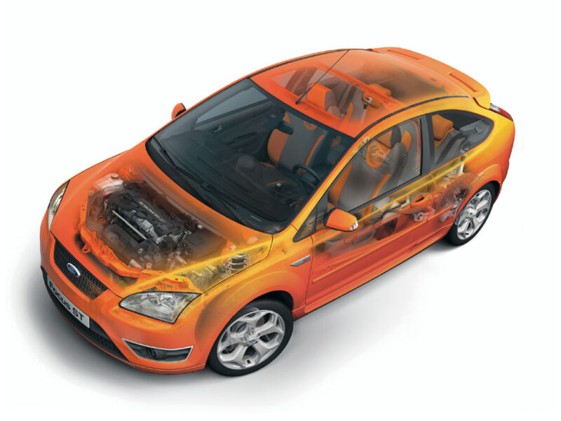 Ford, Focus, Ford Focus ST, Focus ST, hot hatch, five cylinder, turbocharged, performance ford, fast ford, classic ford, retro ford, motoring, automotive, car and classic, carandclassic.com, retro, sports car,