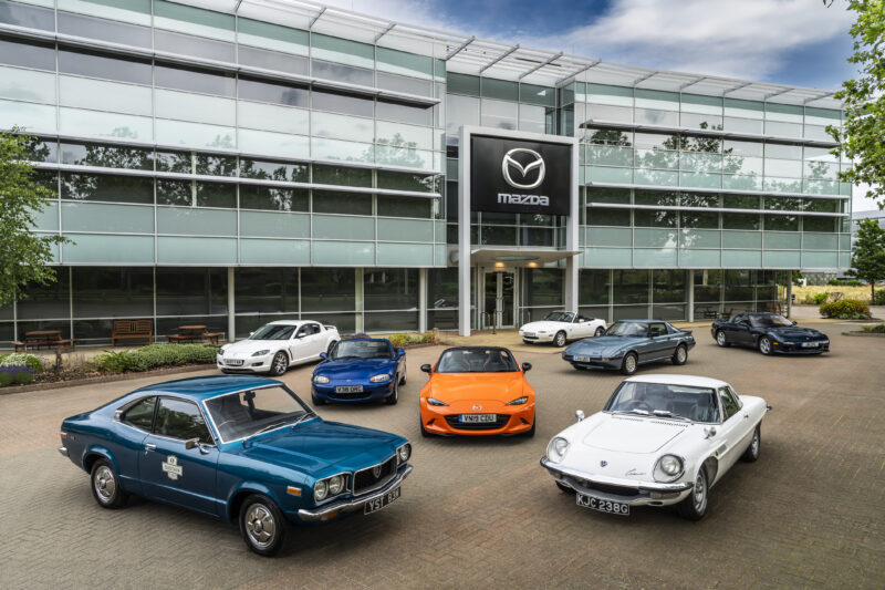 mazda heritage, mazda, coryton, sustainable fuel, fuel, synthetic fuel, ev, classic car fuel, motoring, automotive, car and classic, carandclassic.com, car emissions, classic car fuel, coryton sustain