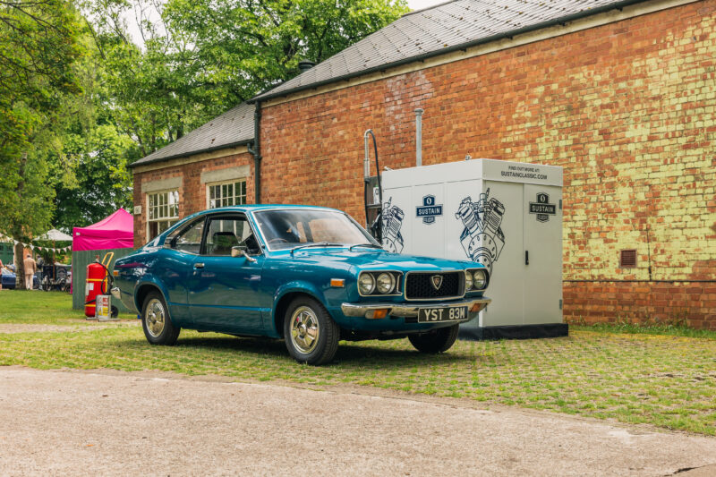 mazda heritage, mazda, coryton, sustainable fuel, fuel, synthetic fuel, ev, classic car fuel, motoring, automotive, car and classic, carandclassic.com, car emissions, classic car fuel, coryton sustain