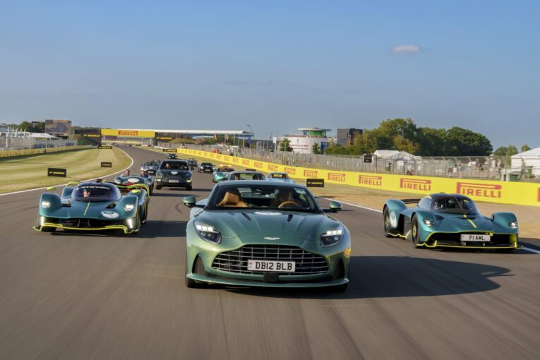 110, 110 years, 110 years of Aston Martin, Aston Martin, Silverstone, Aston Martin Aramco Cognizant, F1, Fromula 1, british grand prix, classic aston martin, motorsports, motoring, automotive, car and classic, carandclassic.com, retro, classic, vantage, vanquish, db, david brown, db5,