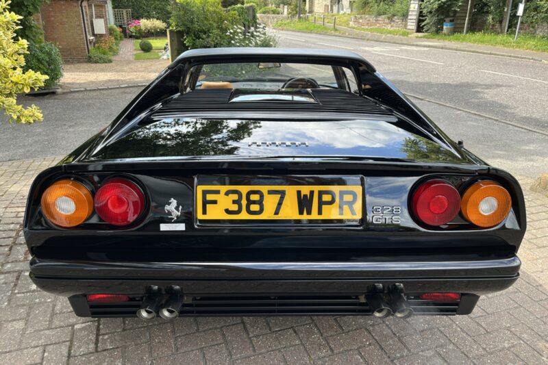 classic car, motoring, automotive, car and classic, carandclassic.co.uk, Ferrari, 328, GTS, sports car, low mileage, time warp, Ferrari 328, Ferrari 328 GTS, '80s car, retro, Italian car, V8, Pininfarina