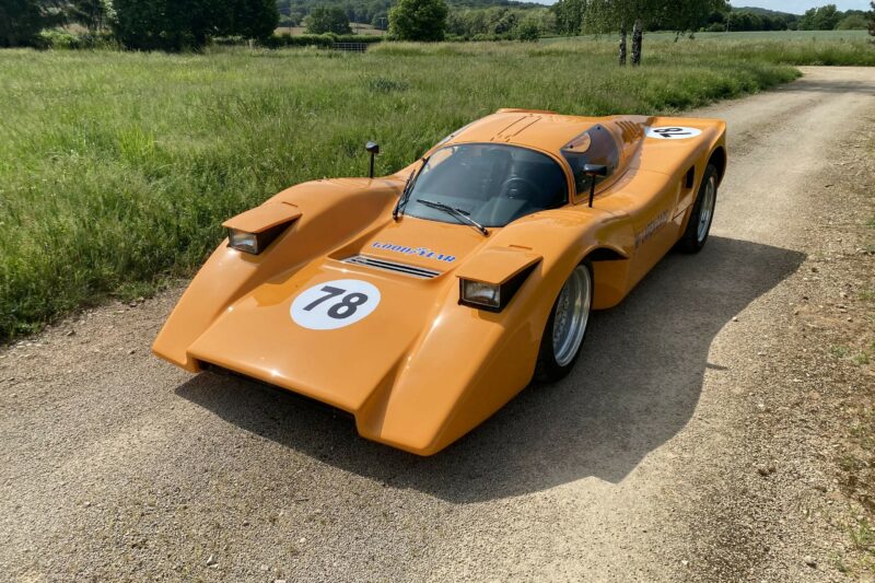 Manta Mirage, McLaren M8, McLaren, replica, sports car, race car, car and classic, car and classic auctions, carandclassic.co.uk, motoring, automotive, '70s car, auction, V8, motoring, automotive, classic, retro, Can-Am, Bruce McLaren