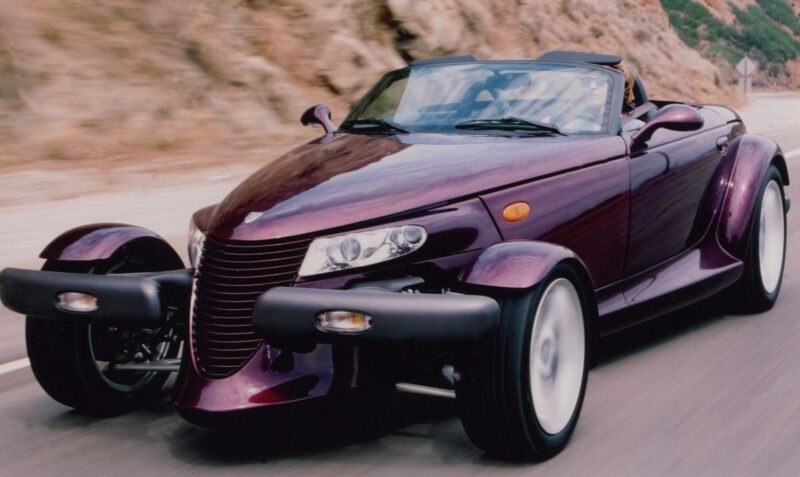 classic car, motoring, automotive, car and classic, carandclassic.co.uk, retro car, car collecting, car collection, hobby, Paul Cowland, Plymouth Prowler, Dodge Viper, Chrysler, V10, V6, American car, '90s car, muscle car, roadster, concept car