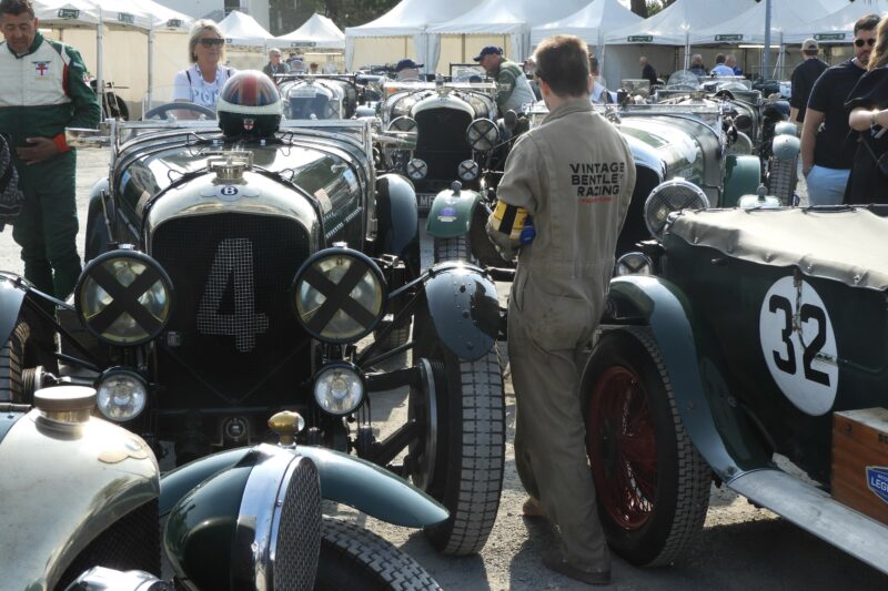 automotive, Car and Classic, carandclassic.co.uk, classic car, Le Mans, Le Mans Classic, Circuit de la Sarthe, 2023, 24 hour, 24 hours of Le Mans, 24 hr, automotive, Benjafield Racing Club, Bentley, Bentley Boys, circuit de la sarthe, historic race, J. D. Benjafield, motorsport, race, racing, vintage car, vintage race, motoring, retro car, classic car show, centenary, 100 years, pre-war car