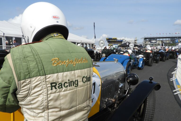 automotive, Car and Classic, carandclassic.co.uk, classic car, Le Mans, Le Mans Classic, Circuit de la Sarthe, 2023, 24 hour, 24 hours of Le Mans, 24 hr, automotive, Benjafield Racing Club, Bentley, Bentley Boys, circuit de la sarthe, historic race, J. D. Benjafield, motorsport, race, racing, vintage car, vintage race, motoring, retro car, classic car show, centenary, 100 years, pre-war car