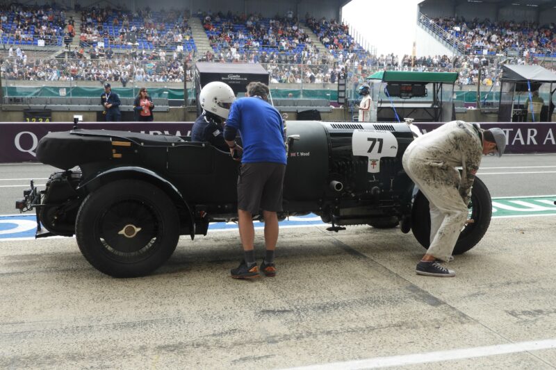 automotive, Car and Classic, carandclassic.co.uk, classic car, Le Mans, Le Mans Classic, Circuit de la Sarthe, 2023, 24 hour, 24 hours of Le Mans, 24 hr, automotive, Benjafield Racing Club, Bentley, Bentley Boys, circuit de la sarthe, historic race, J. D. Benjafield, motorsport, race, racing, vintage car, vintage race, motoring, retro car, classic car show, centenary, 100 years, pre-war car