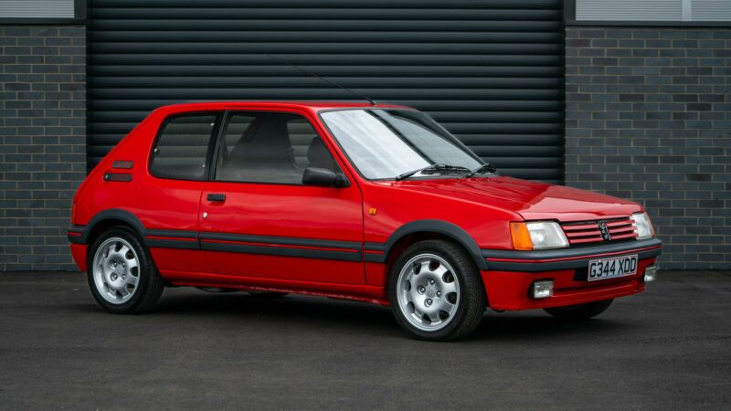 1989 Peugeot, 205, 205 gti, 1.6 205 GTi, GTi, hot hatch, Peugeot 205, 205, modern classic, 80s classic, motoring, automotive, classic car, retro car, car and classic, carandclassic.com, car and classic auctions