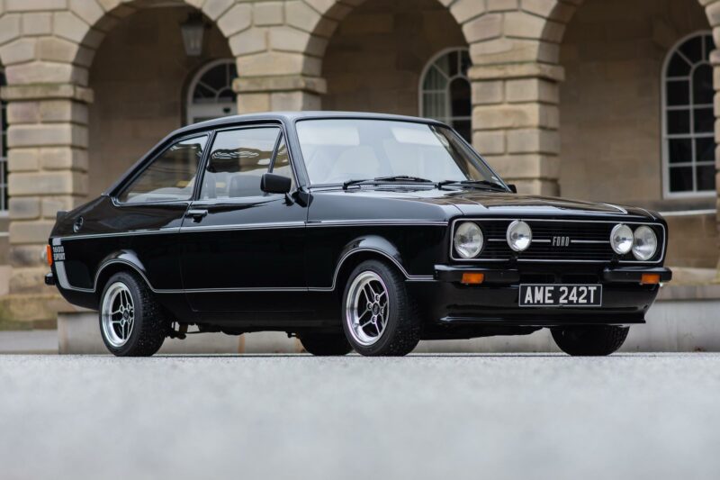 Black Ford Escort