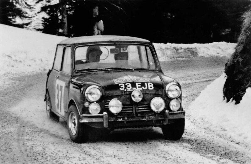 classic car, motoring, automotive, car and classic, carandclassic.co.uk, retro car, car collecting, car collection, hobby, Paul Cowland, Mini, BMC, Mini Monte Carlo, Monte Carlo Rally, rally car, motorsport, British car, '60s car, A-Series engine, iconic car, marketing