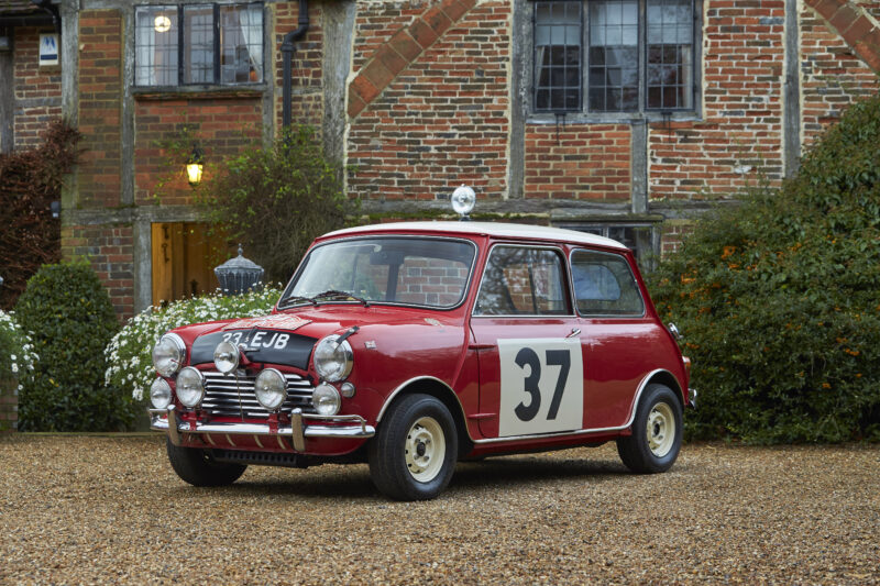classic car, motoring, automotive, car and classic, carandclassic.co.uk, retro car, car collecting, car collection, hobby, Paul Cowland, Mini, BMC, Mini Monte Carlo, Monte Carlo Rally, rally car, motorsport, British car, '60s car, A-Series engine, iconic car, marketing