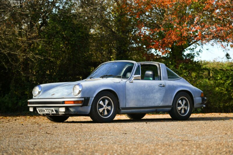 Porsche, 911, 911S, Targa, G-Series 911, Porsche 911S 2.7 Targa, car and classic, car and classic auctions, carandclassic.co.uk, motoring, automotive, auction, '70s car, motoring, automotive, classic, retro, sports car, German car, boxer
