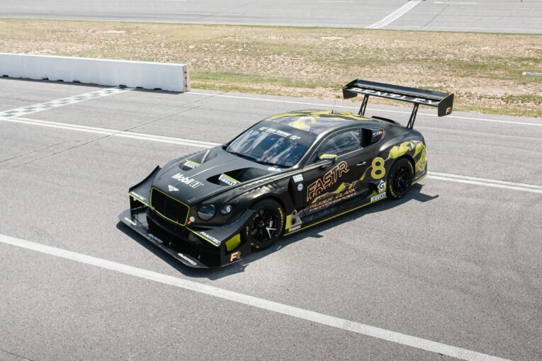 classic car, motoring, automotive, rally car, race car, car and classic, carandclassic.co.uk, Bentley, Continental, Bentley Continental GT3, Pikes Peak, motorsport, British car, modern classic, hill climb, V8, Bentley Continental GT