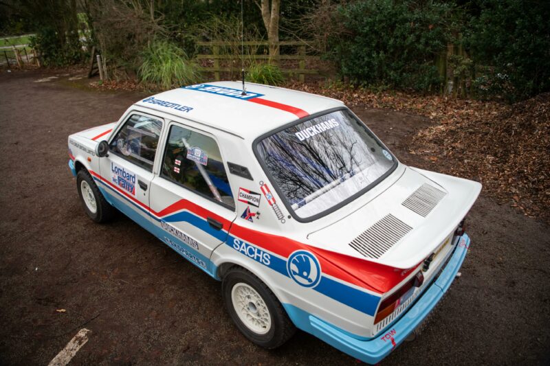 Skoda, Estelle, Skoda 130 LR, Skoda Estelle 130 LR, rally car, Group B, race car, car and classic, car and classic auctions, carandclassic.co.uk, motoring, automotive, '80s car, auction, motoring, automotive, classic, retro, rallying, classic Skoda rally car
