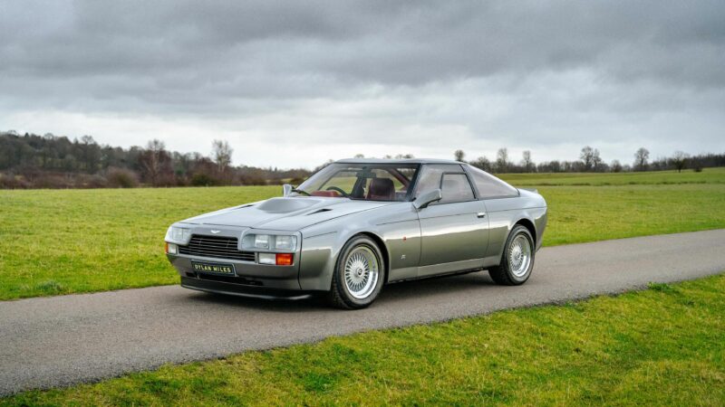 Aston Martin, Zagato, Aston Martin V8 Zagato, Aston Martin V8 Vantage Zagato, classic Aston Martin for sale, classic car, retro car, modern classic, motoring, automotive, car and classic, carandclassic.co.uk, '80s car, rare Aston Martin, British car