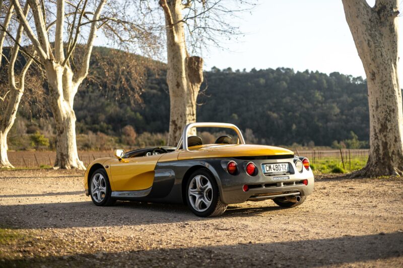 Renault, Renault Sport, Renault Sport Spider, Renault Sport Spider SV, 16v, track car, race car, sports car, 16 valve, rare car, car and classic, car and classic auctions, carandclassic.co.uk, carandclassic.com, motoring, automotive, '90s car, auction, classic, retro, Williams Renault, motorsport, classic Renault for sale, Renault Sport Spider for sale