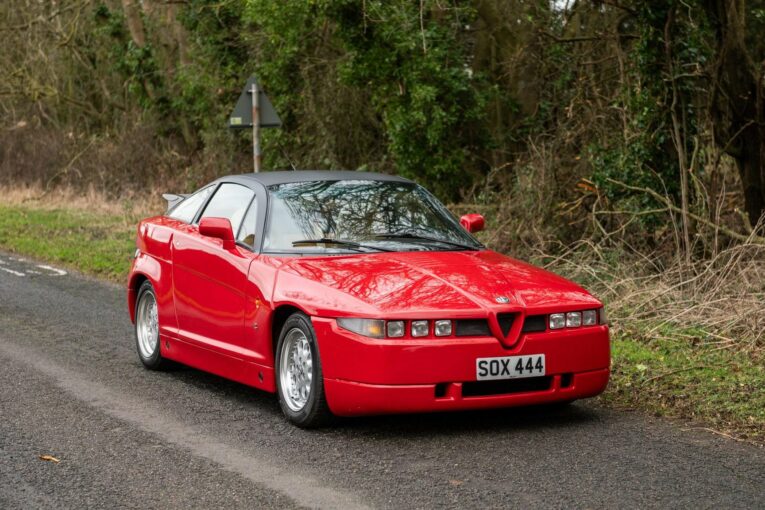 SZ, Busso, V6, Alfa Romeo, Alfa, car and classic, car and classic auctions, carandclassic.co.uk, carandclassic.com, motoring, automotive, Italian car, '90s car, auction, motoring, automotive, classic, retro, Alfa Romeo SZ, Alfa Romeo Sport Zagato, classic Alfa for sale, classic Alfa Romeo for sale, il mostro