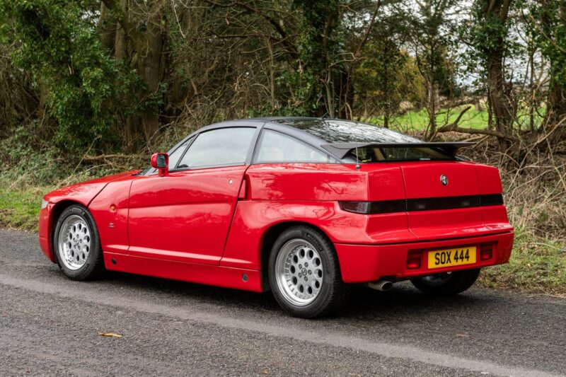 SZ, Busso, V6, Alfa Romeo, Alfa, car and classic, car and classic auctions, carandclassic.co.uk, carandclassic.com, motoring, automotive, Italian car, '90s car, auction, motoring, automotive, classic, retro, Alfa Romeo SZ, Alfa Romeo Sport Zagato, classic Alfa for sale, classic Alfa Romeo for sale, il mostro