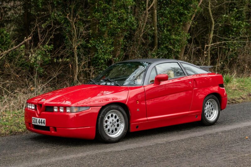 SZ, Busso, V6, Alfa Romeo, Alfa, car and classic, car and classic auctions, carandclassic.co.uk, carandclassic.com, motoring, automotive, Italian car, '90s car, auction, motoring, automotive, classic, retro, Alfa Romeo SZ, Alfa Romeo Sport Zagato, classic Alfa for sale, classic Alfa Romeo for sale, il mostro
