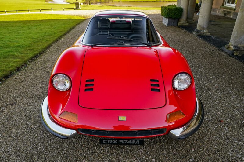Ferrari, Dino, Pininfarina, Ferrari 246 Dino GTS, Ferrari 246 GTS, Ferrari Dino, classic Ferrari for sale, Peter Grant, Led Zeppelin, famous Ferrari, famous car for sale, rare, classic car, retro car, Italian car, motoring, automotive, car and classic, carandclassic.com, car and classic auctions, V6, '70s car, unique, Peter Grant's Ferrari