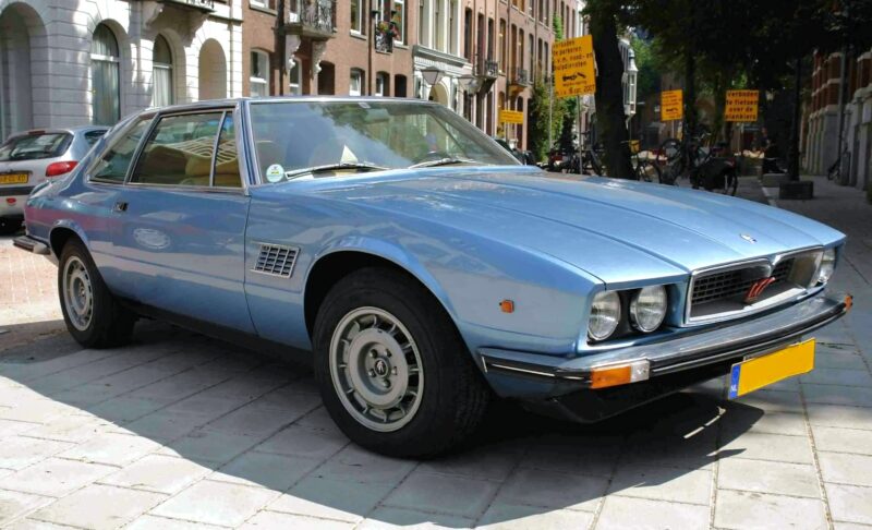 Maserati, Kyalami, Maserati Kyalami, classic car, retro car, motoring, automotive, car and classic, carandclassic.co.uk, carandclassic.com, modern classic, rare, Italian car, coupé, V8, GT car, grand tourer, classic Maserati for sale, De Tomaso, De Tomaso Longchamp
