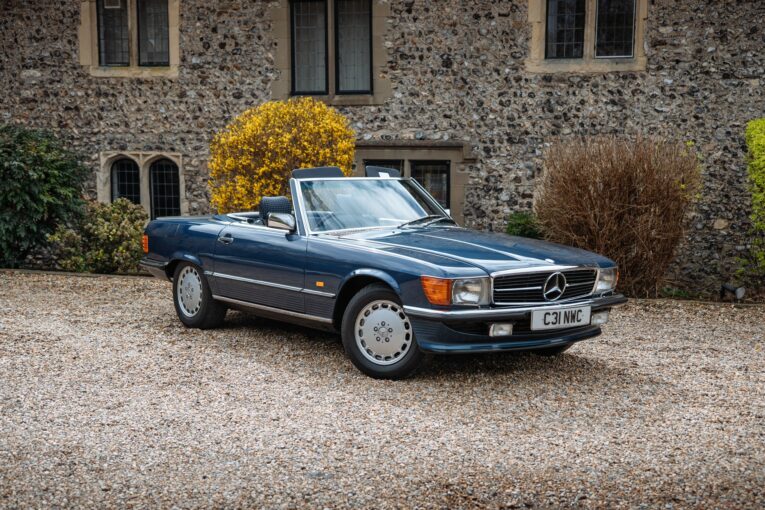Mercedes, 420 SL, SL, Mercedes 420SL, R107, Mercedes R107, Mercedes-Benz, car and classic, car and classic auctions, carandclassic.co.uk, carandclassic.com, Alan Sugar, famous car, famous owner, motoring, automotive, '80s car, auction, German car, motoring, automotive, classic, retro, roadster, classic Mercedes for sale, classic Mercedes SL for sale