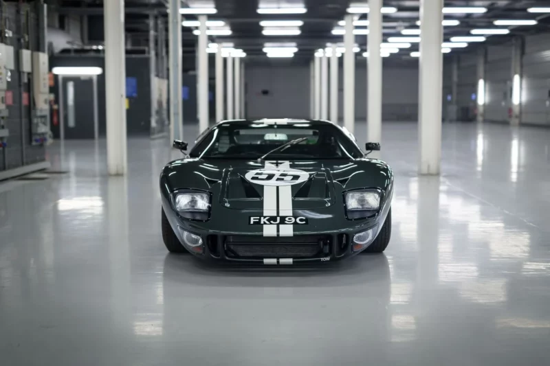 Ford, GT40, Ford GT40, Carroll Shelby, Ferrari, Ford vs Ferrari, Le Mans, Le Mans 1966, V8, muscle car, race car, racing car, motorsport, British car, American car, motoring, automotive, classic car, retro car, car and classic, carandclassic.co.uk, carandclassic.com, Ken Miles, Bruce McLaren, Henry Ford II, Ford GT40 for sale