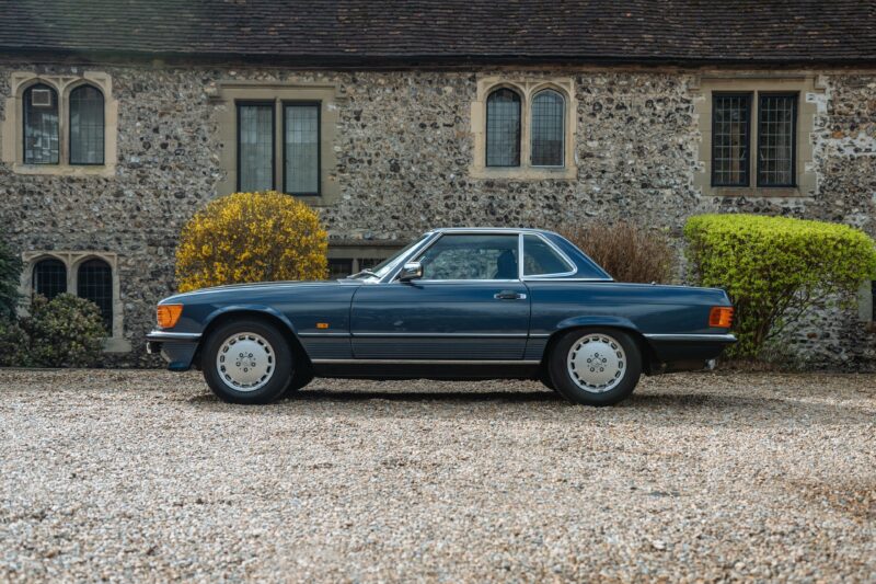 Mercedes, 420 SL, SL, Mercedes 420SL, R107, Mercedes R107, Mercedes-Benz, car and classic, car and classic auctions, carandclassic.co.uk, carandclassic.com, Alan Sugar, famous car, famous owner, motoring, automotive, '80s car, auction, German car, motoring, automotive, classic, retro, roadster, classic Mercedes for sale, classic Mercedes SL for sale