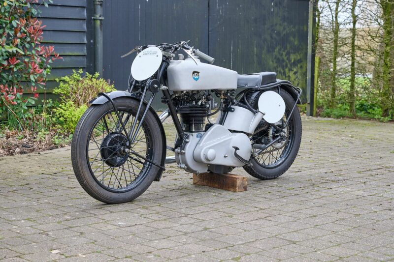 Benington Collection, vintage motorcycle, classic motorcycle, motorcycles, bike, bikes, motorbike, Harley-Davidson, Triumph, Norton, Manx Norton, MV Agusta, Seeley Matchless, AJS, NSU, Rickman Metisse, Greeves, Benelli, Moto Guzzi, Velocette, BSA, car and classic, car and classic auctions, carandclassic.co.uk, carandclassic.com, motoring, automotive, auction, motoring, automotive, classic, retro, race bike, classic bikes for sale, classic motorcycles for sale, classic race bike, pre-war motorcycle, vintage bike