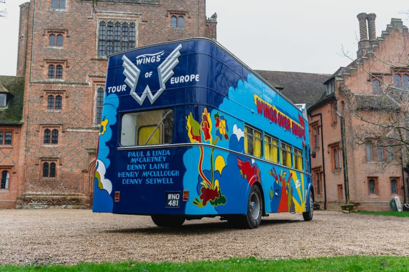 Wings, bus, Wings tour bus, Wings Over Europe tour bus, Paul McCartney, The Beatles, John Lennon, famous bus, classic bus, famous vehicle for sale, WNO 481, iconic, classic car, retro car, classic bus, Bristol, Bristol bus, motoring, automotive, car and classic, carandclassic.co.uk, carandclassic.com, car and classic auctions, '50s, unique, rock and roll memorabilia, Linda McCartney