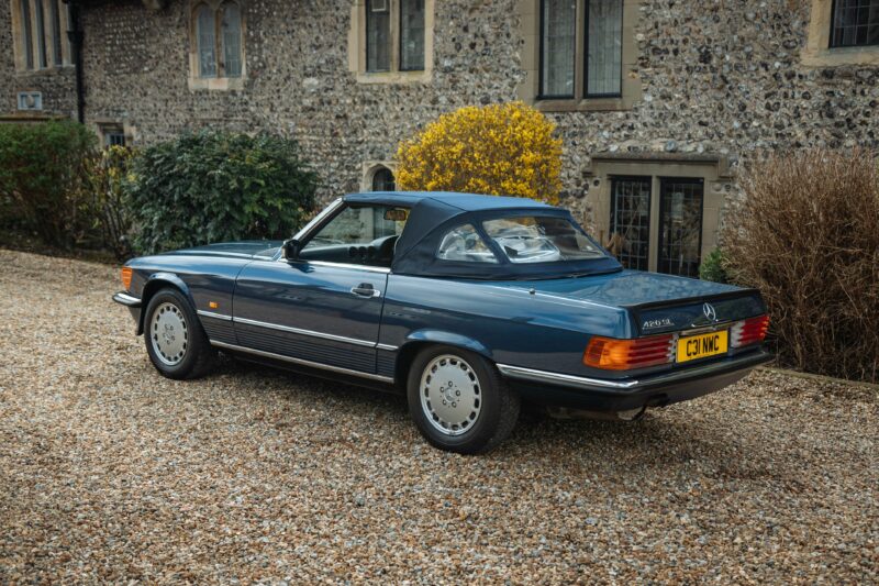 Mercedes, 420 SL, SL, Mercedes 420SL, R107, Mercedes R107, Mercedes-Benz, car and classic, car and classic auctions, carandclassic.co.uk, carandclassic.com, Alan Sugar, famous car, famous owner, motoring, automotive, '80s car, auction, German car, motoring, automotive, classic, retro, roadster, classic Mercedes for sale, classic Mercedes SL for sale