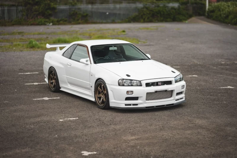 Nissan, Skyline, R34 GT-R, Nissan Skyline R34 GT-R, GTR, classic Nissan for sale, rare, Nismo, GT-R V-Spec, classic car, retro car, Japanese car, motoring, automotive, car and classic, carandclassic.com, car and classic auctions, JDM, unique, Nissan Skyline for sale, GTR for sale, modified car, modern classic, tuned car, Godzilla, turbo