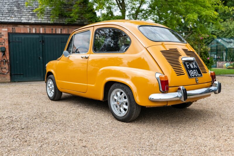 Seat, 600, Seat 600, EV, Fiat 600, electric car, car and classic, car and classic auctions, carandclassic.co.uk, carandclassic.com, motoring, automotive, auction, motoring, automotive, classic, retro, EV conversion, modified car, '70s car, Spanish car, supermini, city car, Seat for sale, classic Seat for sale, classic EV conversion, electric classic car
